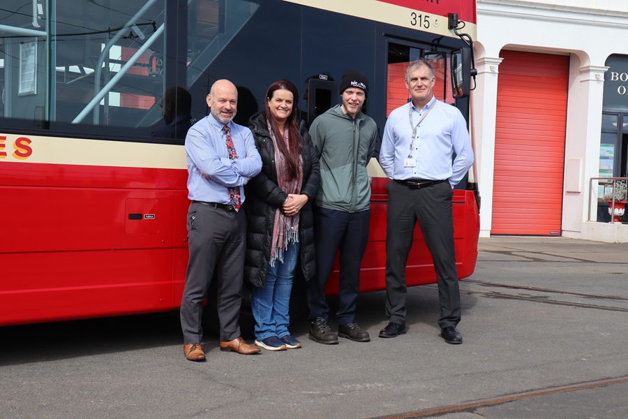 Bus Vannin looks to the future while celebrating what went before