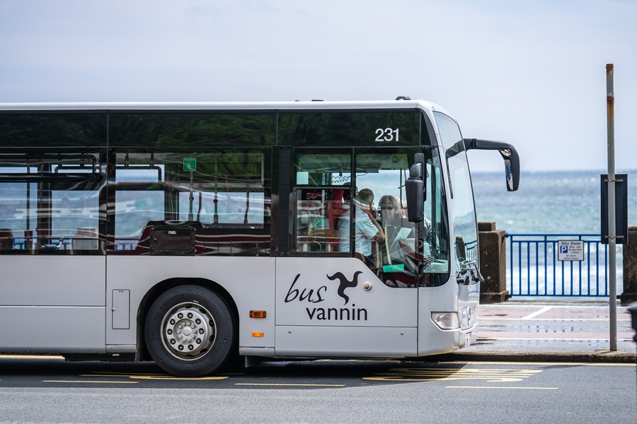 Bus Vannin looks to the future while celebrating what went before