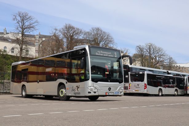 Bus Vannin looks to the future while celebrating what went before