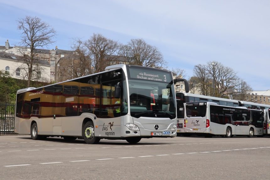 Bus Vannin looks to the future while celebrating what went before