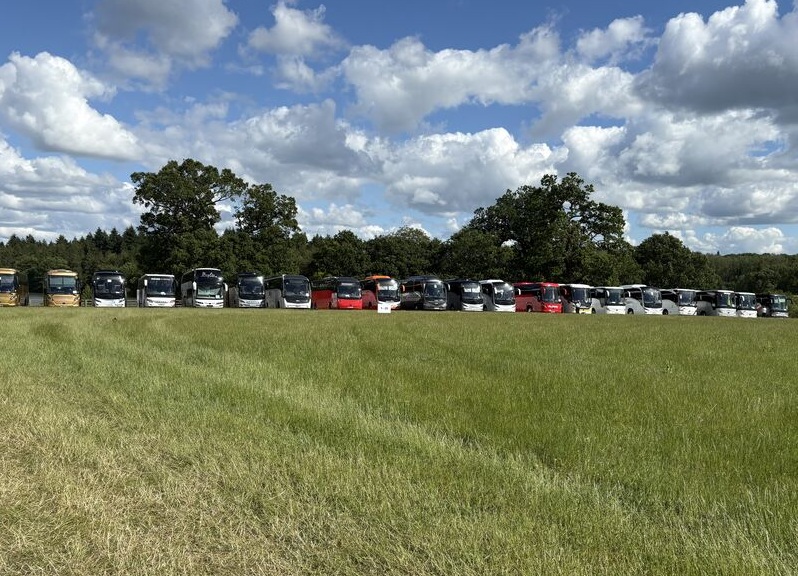 The Coach Travel Group and Zeelo work on 144-vehicle event