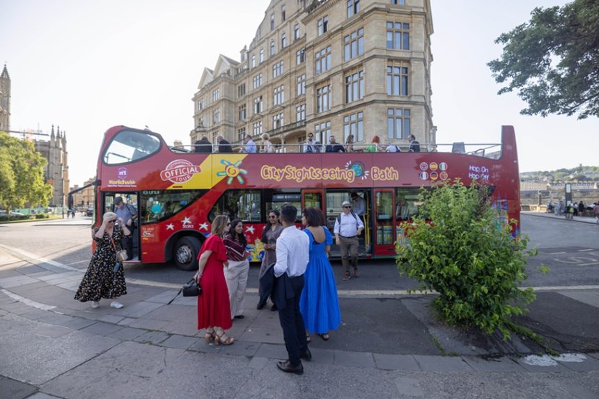 City Sightseeing marks Bath return built on 50/50 with First Bus