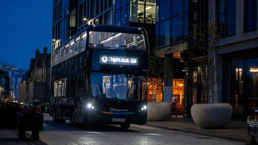 Devon's night bus celebrates 30,000-passenger milestone
