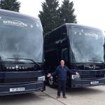 Astron T17 pair are first Van Hool T coaches for Ellisons Travel