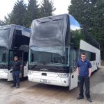 Two Van Hool TDX27 Astromega coaches join Grange Travel