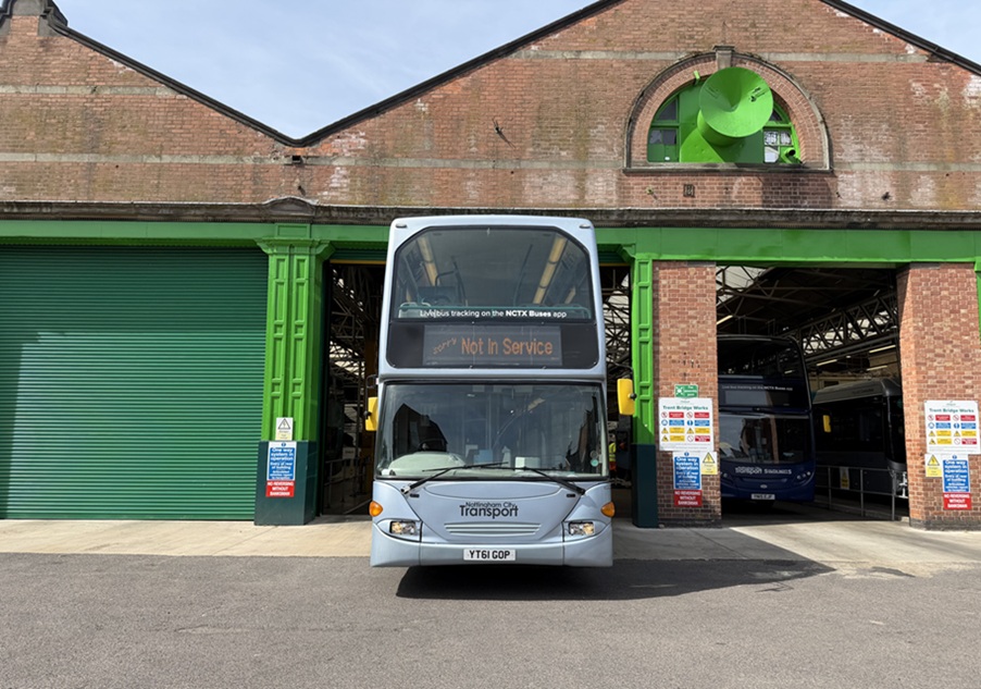 Nottingham City Transport retires its last Scania OmniDekka buses