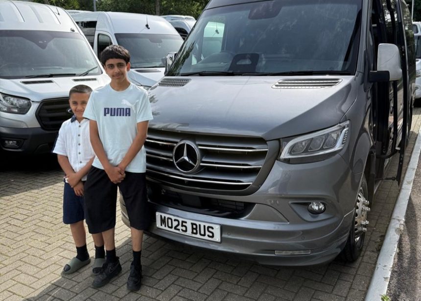 Rayhan's Mini Bus and Coach Hire adds an EVM X-Clusive