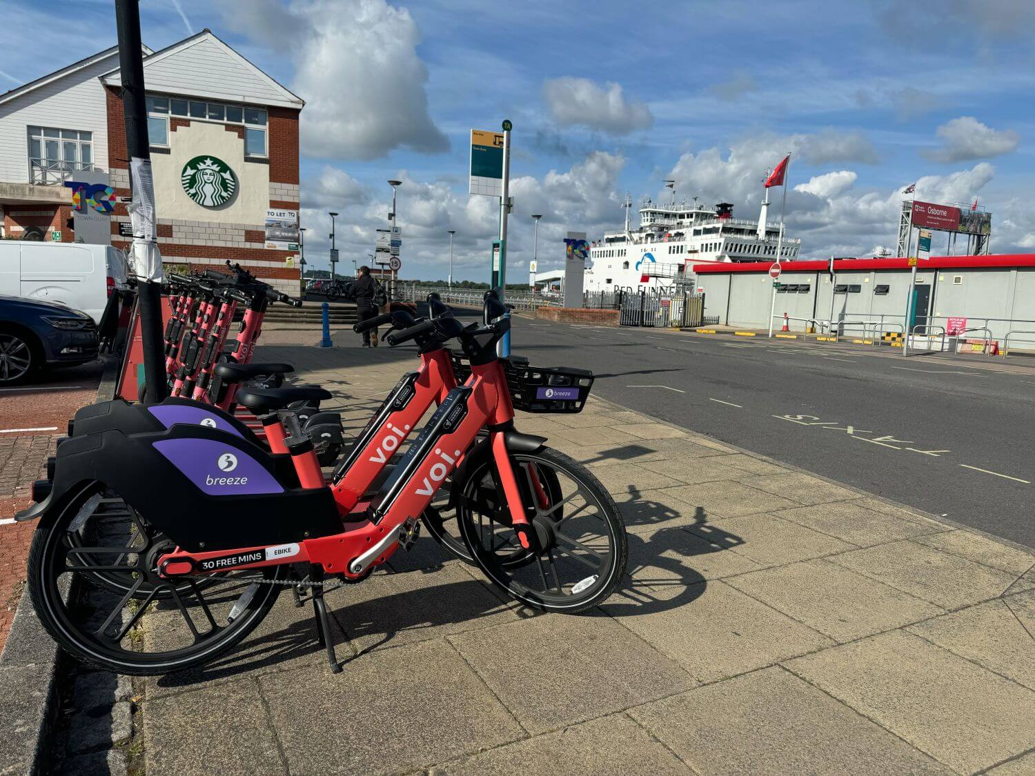 Portsmouth is one of several cities to trial e-bike and e-scooter rental schemes