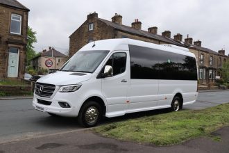 David Fishwick looks east with Arobus Sprinter minicoach range