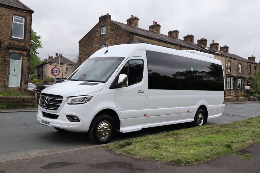David Fishwick looks east with Arobus Sprinter minicoach range