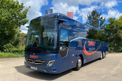 Drury Holidays takes delivery of a Mercedes-Benz Tourismo M/3