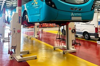 Stertil-Koni vehicle lifts are chosen by Arriva for Stevenage depot