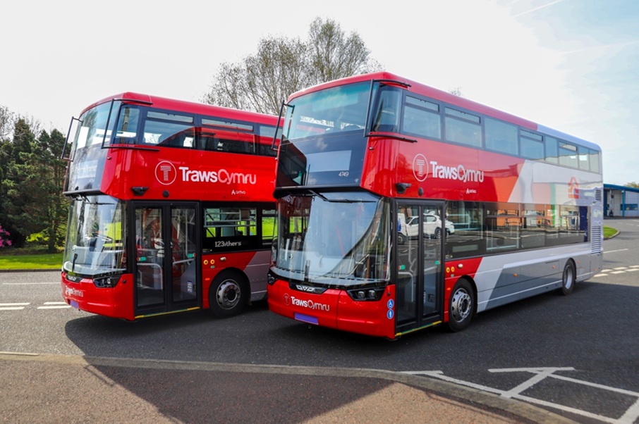 Six Wrightbus electric buses for TfW to follow TrawsCymru update