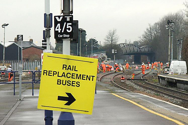 Driver shortages and rail replacement services